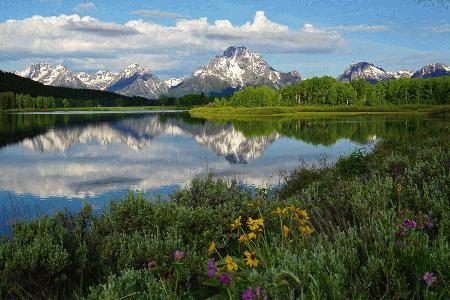 Jackson Hole Writers Conference slideshow logo